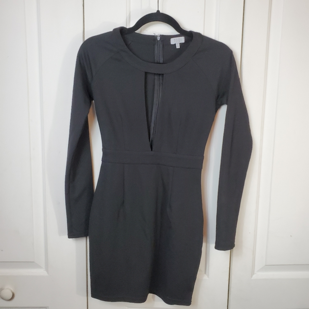 Tobi Long Sleeve Mini Dress